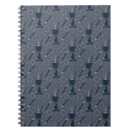 Cuaderno Brujería de caldero de Halloween mágico