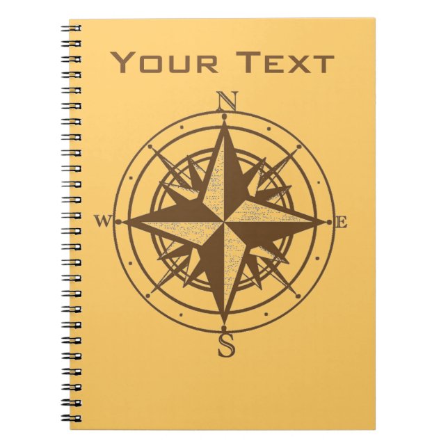 Cuaderno Brújula vintage (Frente)