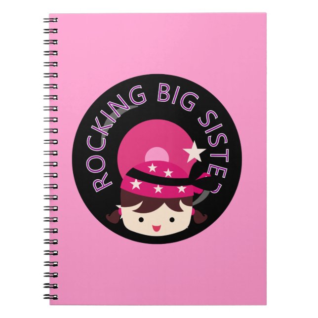 Cuaderno Brunette Rocking Big Sister (Frente)