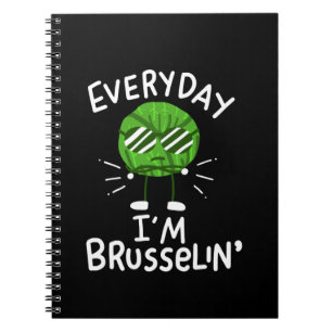 Cuaderno Bruselas divertidas veganas