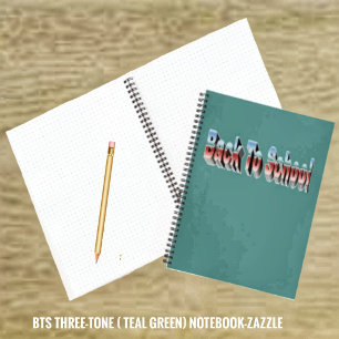 Cuaderno BTS de tres tonos