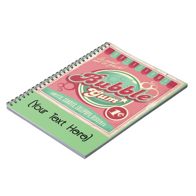 Cuaderno Bubble Gum Photo Notebook (Lado Izquierdo)