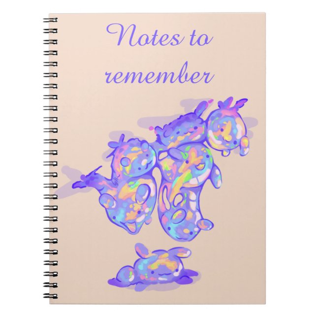 Cuaderno Bubbly notes to remember (Frente)