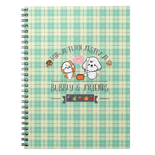 Cuaderno bubbly y sus amigos celebran festival de mediados  (Frente)
