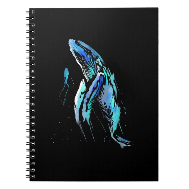 Cuaderno Buceador Buceo Bumpback Buceo Regalo (Frente)