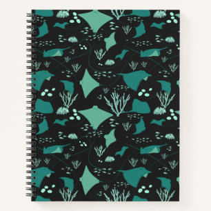 Cuaderno Buceo con arrecifes Stingray