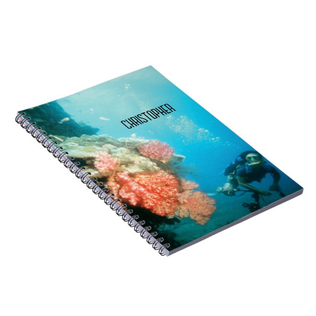 Cuaderno Buceo personalizado (Lado Derecho)