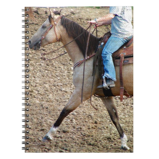 Cuaderno Buckskin Rodeo Horse (Frente)