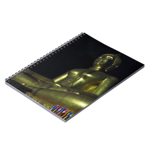 Cuaderno Buda dorado de noche (Lado Izquierdo)