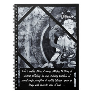 Cuaderno Buda Heruka no.3 - Tíbet, Arte en BW (cuaderno)