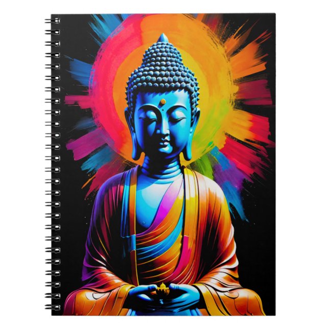 Cuaderno Buda - Rayos de Tranquilidad (Frente)