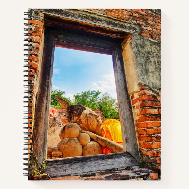 Cuaderno Buda Recostado, Ayutthaya (Anverso)