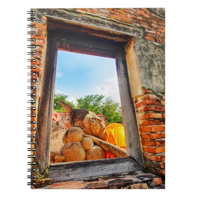 Cuaderno Buda Recostado, Ayutthaya (Frente)
