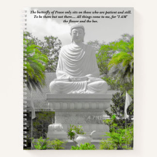 Cuaderno Buda y la mariposa