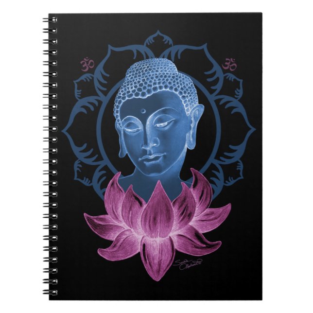 Cuaderno Buda y Lotus (Frente)