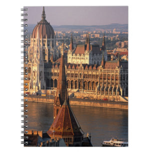 Cuaderno Budapest, Hungría, río Danubio, Parlamento