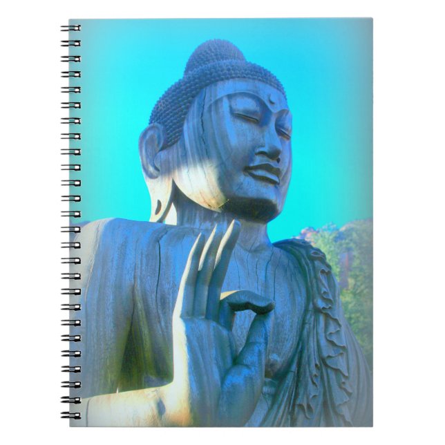 Cuaderno buddha azul (Frente)