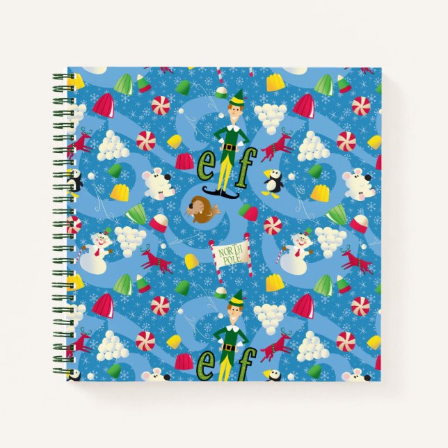 Cuaderno Buddy the Elf Personalizado Pattern (Anverso)