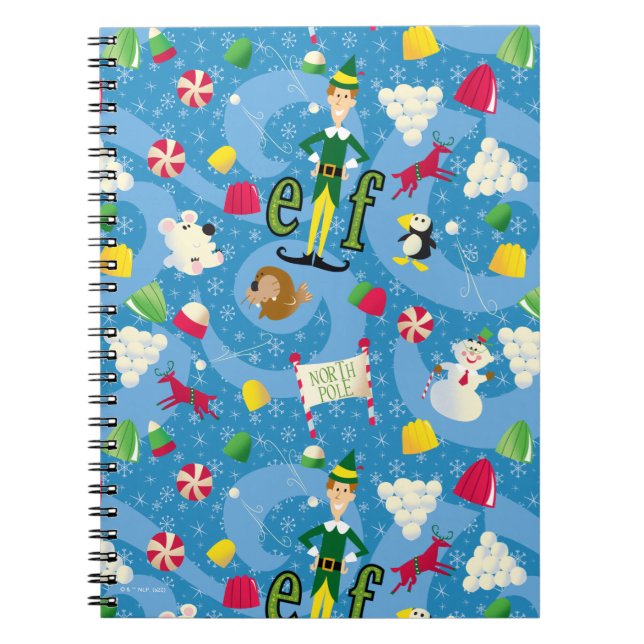 Cuaderno Buddy the Elf Personalizado Pattern (Frente)