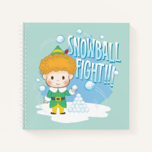 Cuaderno ¡Buddy the Elf Snowball Fight!