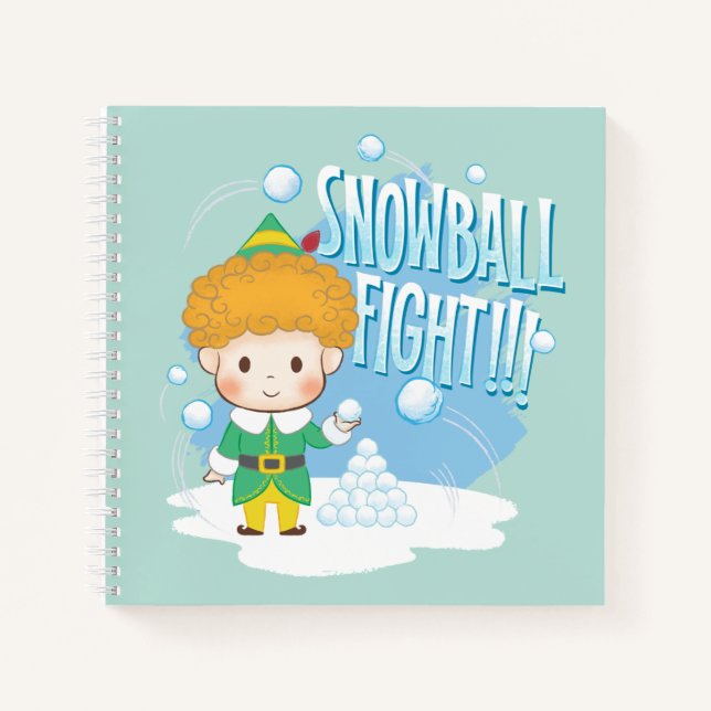 Cuaderno ¡Buddy the Elf Snowball Fight! (Anverso)