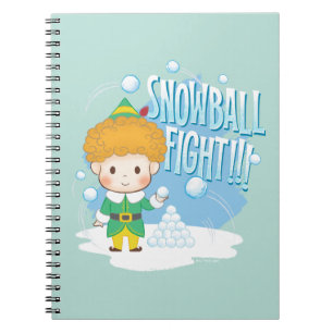Cuaderno ¡Buddy the Elf Snowball Fight!
