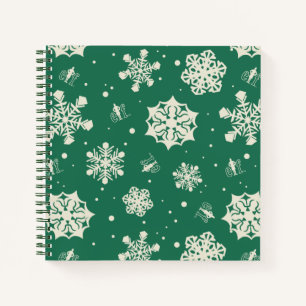 Cuaderno Buddy the Elf Snowflake Pattern