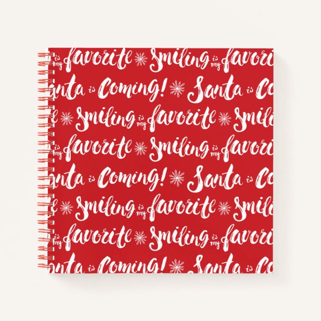 Cuaderno Buddy the Elf | Sonreír es mi patrón favorito (Anverso)