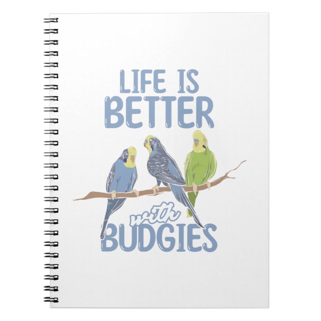 Cuaderno Budgies (Frente)