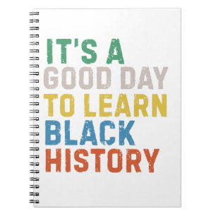 Cuaderno Buen Día Para Aprender Historia Negra