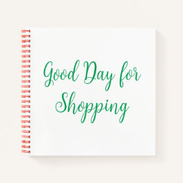 Cuaderno Buen día para ir de compras