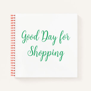 Cuaderno Buen día para ir de compras