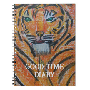 CUADERNO BUEN DIARIO DE TIEMPO DEL ARTISTA PAULA REILLY.