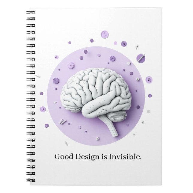 Cuaderno Buen Diseño Es Invisible (Frente)