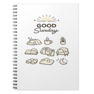 Cuaderno BUEN DOMINGO | Diseño de vida lenta y acogedora | 
