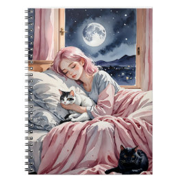 Cuaderno Buen Ilustracion nocturno