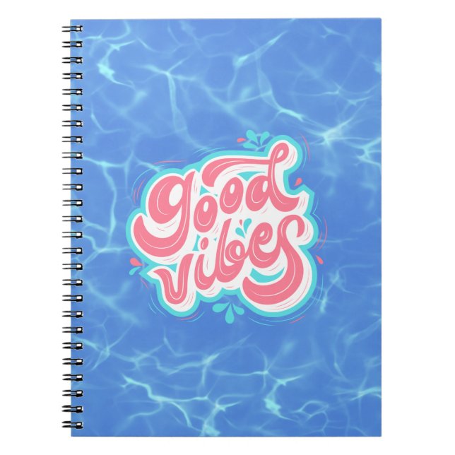 Cuaderno Buena playa de Vibes/piscina (Frente)