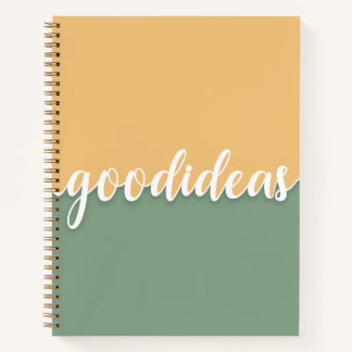 Cuaderno Buenas ideas