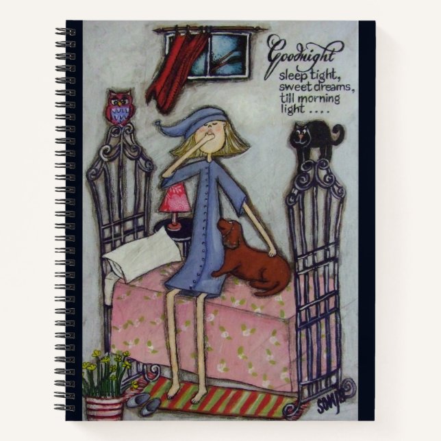 Cuaderno Buenas noches Dormir bien (Anverso)