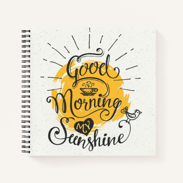 Cuaderno Buenos días mi sol (Anverso)