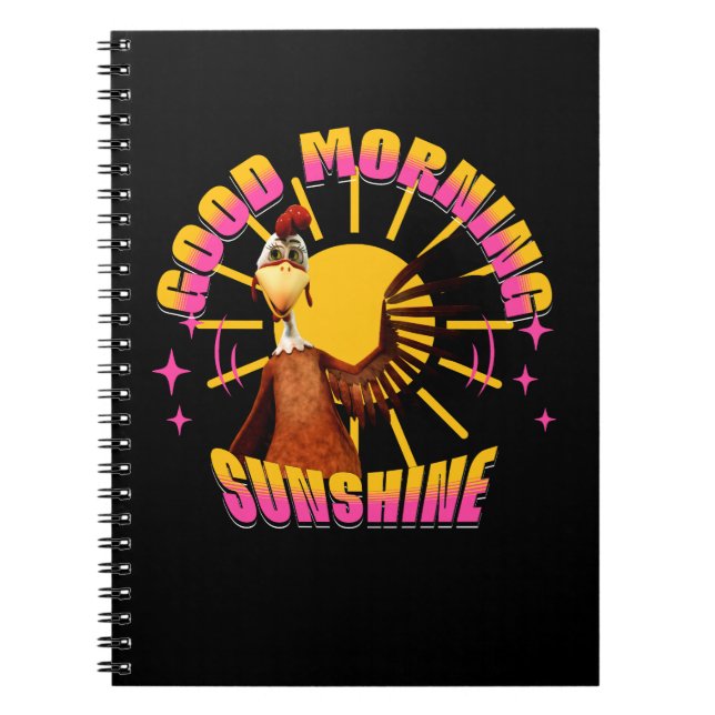 Cuaderno Buenos Días Sol Funny Rooster (Frente)