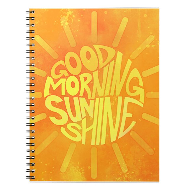 Cuaderno Buenos Días, Sunshine! (Frente)