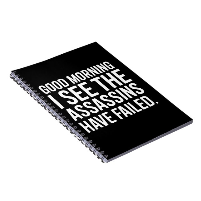 Cuaderno Buenos días, veo que los asesinos han fallado Humo (Lado Derecho)