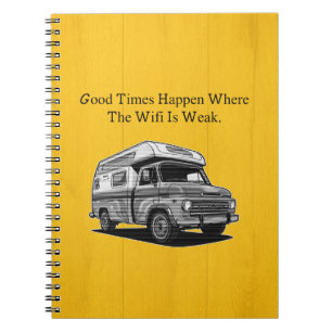 Cuaderno Buenos Momentos WiFi Débil Aventura al Aire Libre