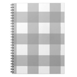 Cuaderno Búfalo blanco y gris para el bloc de notas
