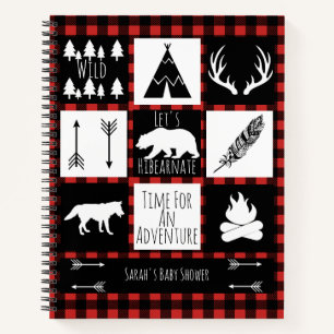 Cuaderno Bufalo de búfalo en Baby Shower