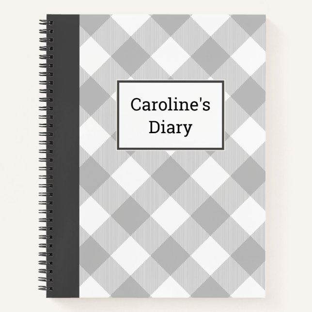 Cuaderno Búfalo de personalizable para bloc de notas (Anverso)