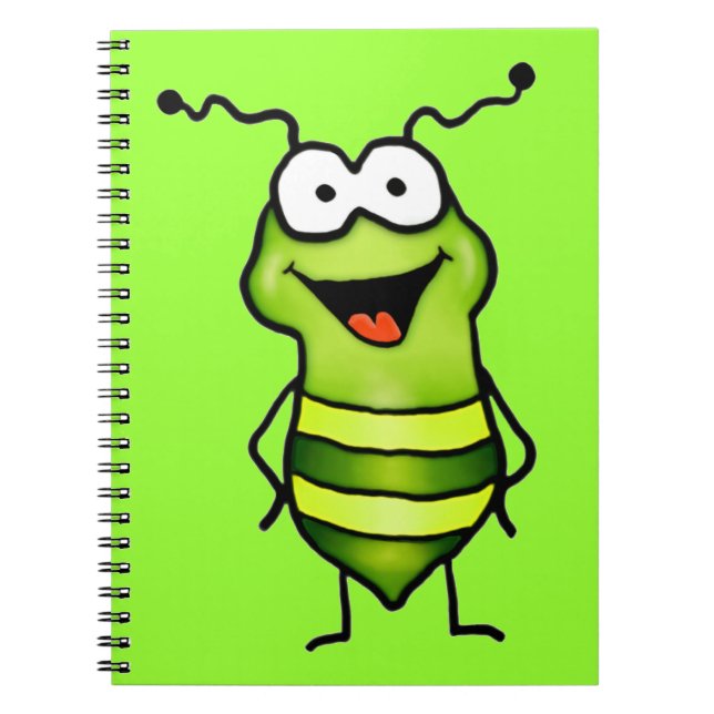 Cuaderno Bug feliz (Frente)