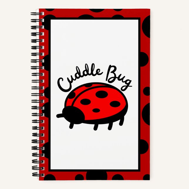 Cuaderno Bug Ladybug | Diseño atractivo y acogedor (Anverso)
