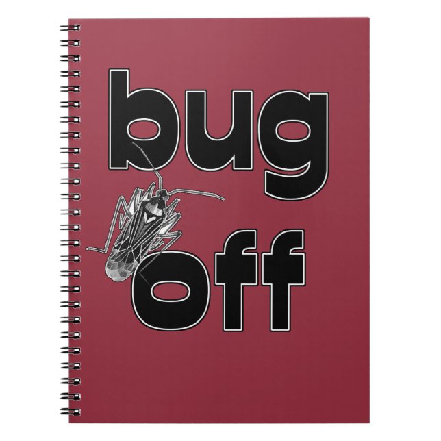 Cuaderno Bug Off (Frente)